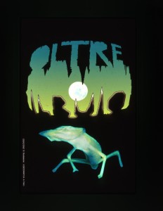 Logo della mostra Oltre il Buio realizzato da M. Monteleone e A. Felici